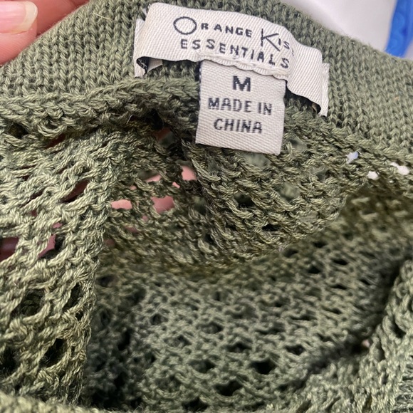 Green knitted shirt - Picture 3 of 3